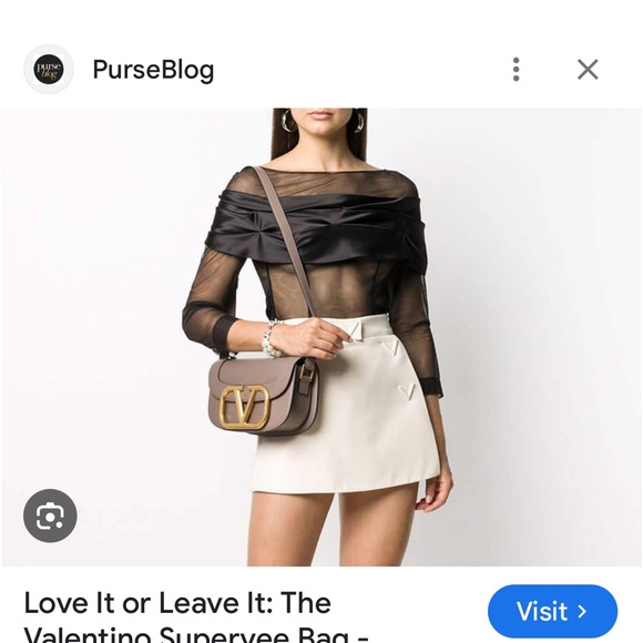 Valentino supervee shoulder bag - Picture 11 of 11